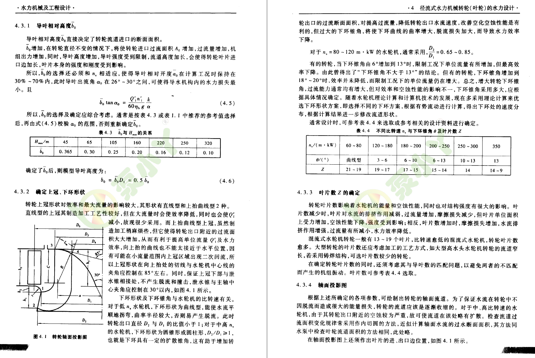 《水力机械及工程设计》PDF